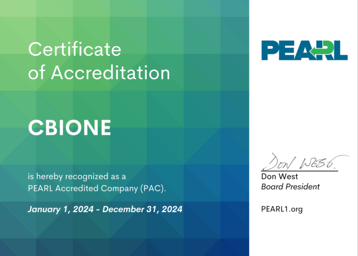 PEARL Accredited Company 2024-2