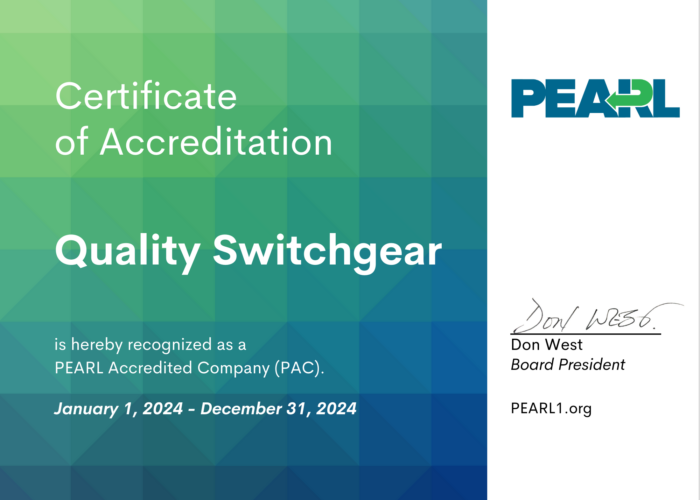PEARL Accredited Company 2024-21