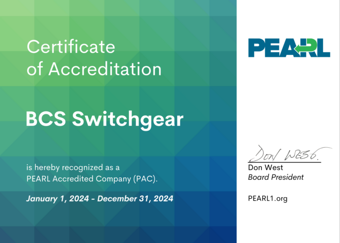 PEARL Accredited Company Certificate-12
